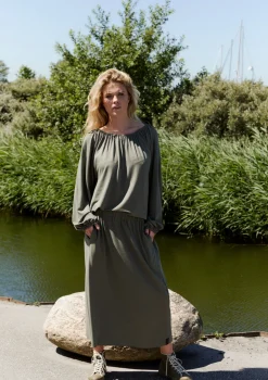 HSCPH A DAY BUE ALL DAY BLUSE - 96104 - DUSTY GREEN Clearance