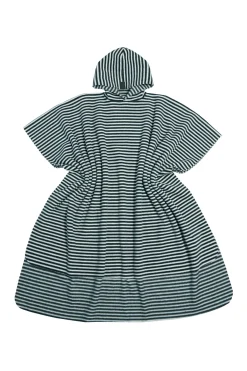 HSCPH BADEPONCHO CHILD BADEPONCHO CHILD - 405 - STRIPES B&W Online