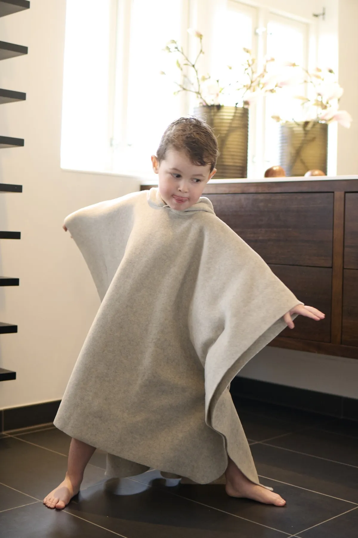 HSCPH BADEPONCHO CHILD BADEPONCHO CHILD - 405 - SAND Outlet
