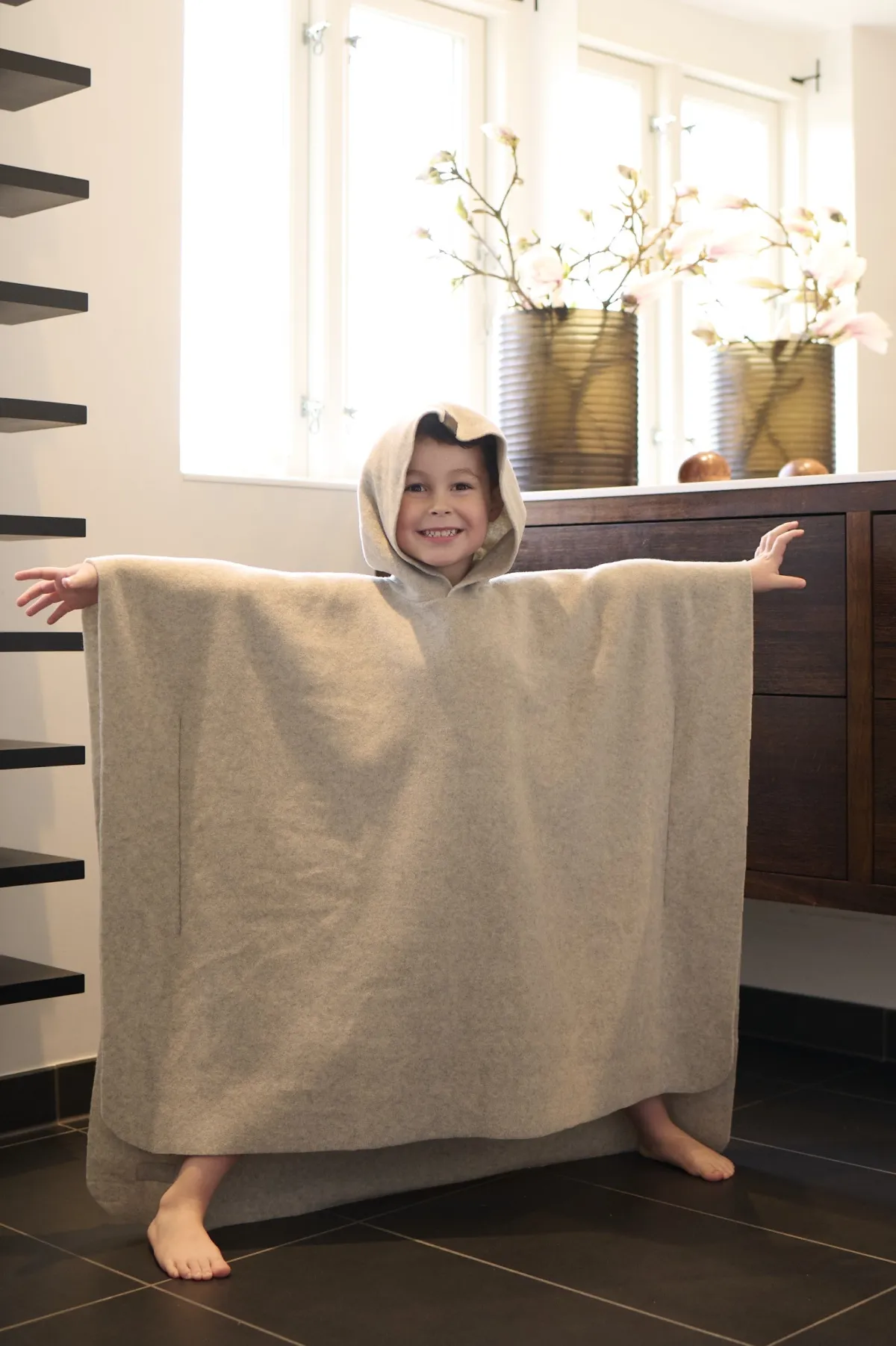 HSCPH BADEPONCHO CHILD BADEPONCHO CHILD - 405 - SAND Outlet