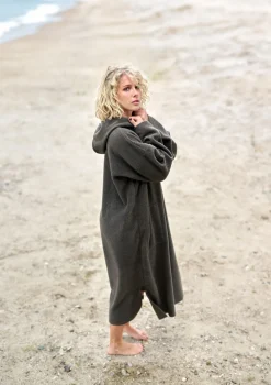 HSCPH BADEPONCHO DAMEN BADEPONCHO DAMEN - 4096 - BARK Hot