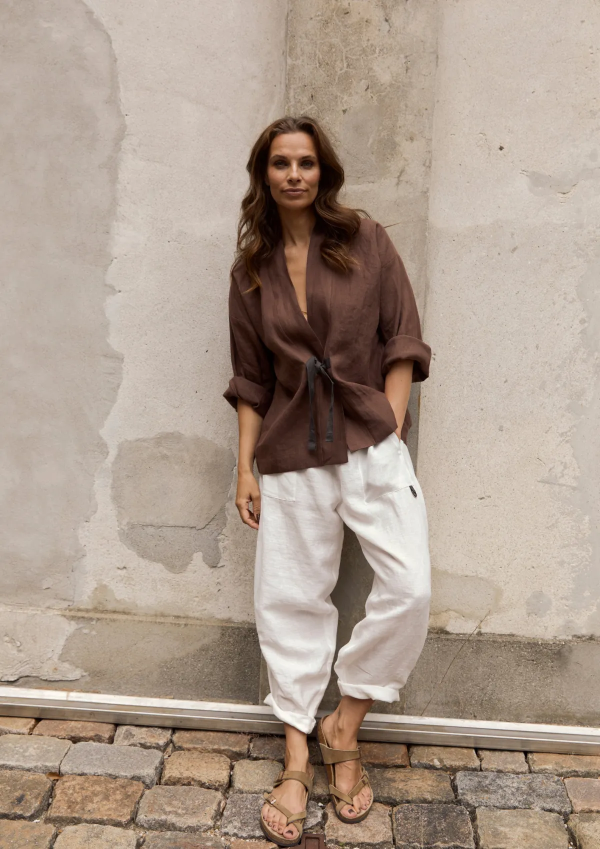 HSCPH BAGGY HOEN BAGGY HOSEN - 82002 - IVORY Sale