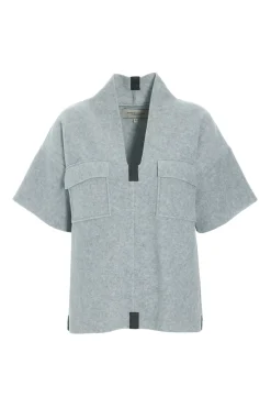HSCPH BUE BLUSE - 1374 - LIGHT GREY Hot