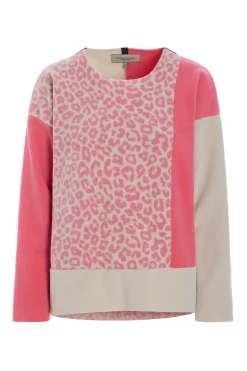 HSCPH BLUSE PATCH BLUSE PATCH - 1407 - SUNSET/KIT/PINK LEO Outlet