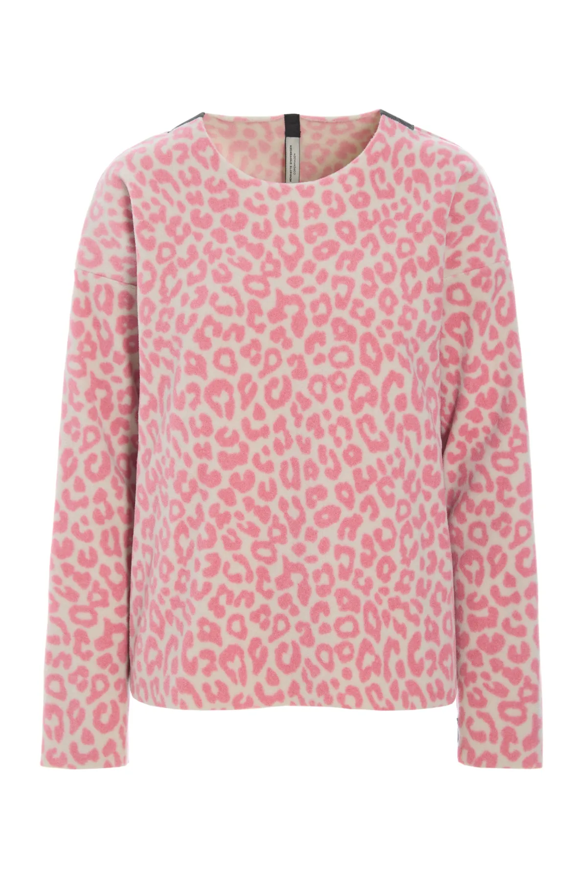 HSCPH BUE RUNDE AUCHNITT BLUSE RUNDEM AUSSCHNITT - 1359P - PINK LEO Online