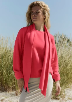 HSCPH BUE RUNDE AUCHNITT BLUSE RUNDEM AUSSCHNITT - 1359 - SUNSET PINK Online