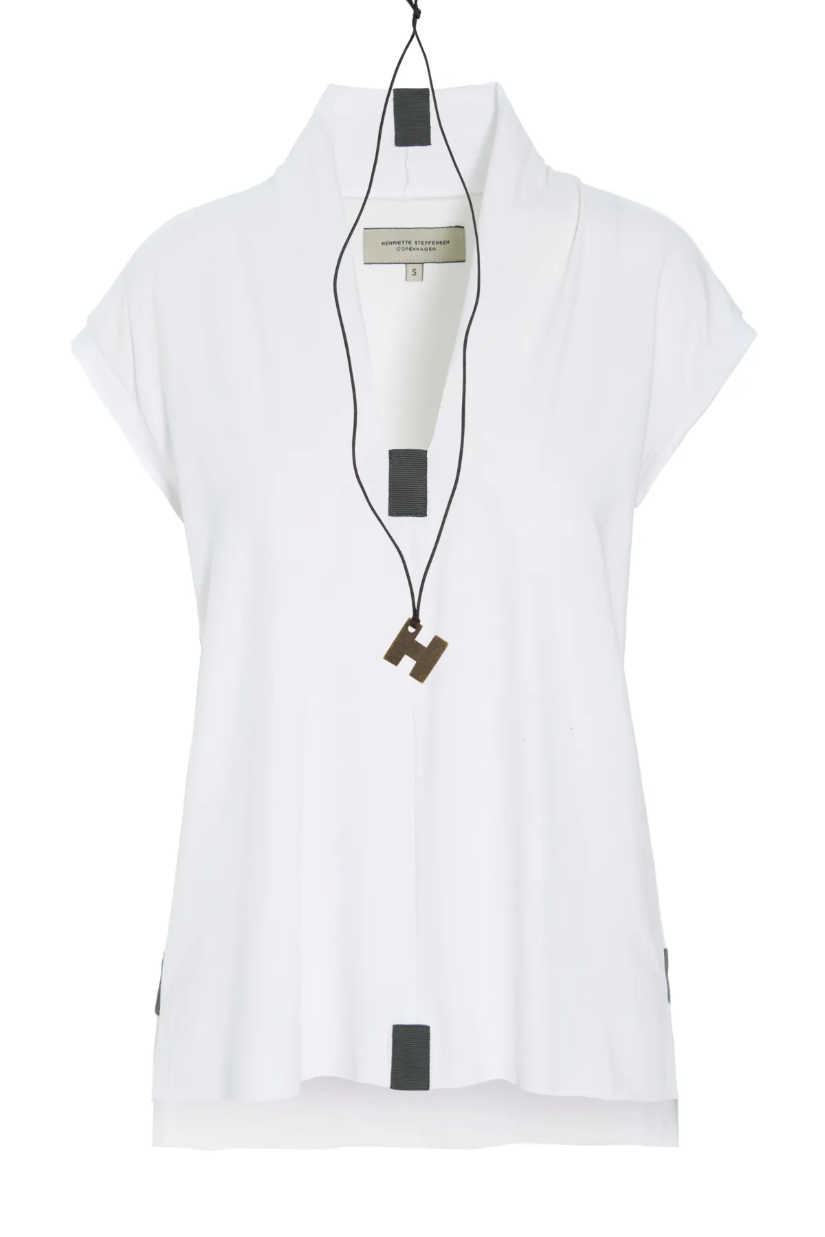 HSCPH BUE V-AUCHNITT BLUSE V-AUSSCHNITT - 96103 - WHITE Hot