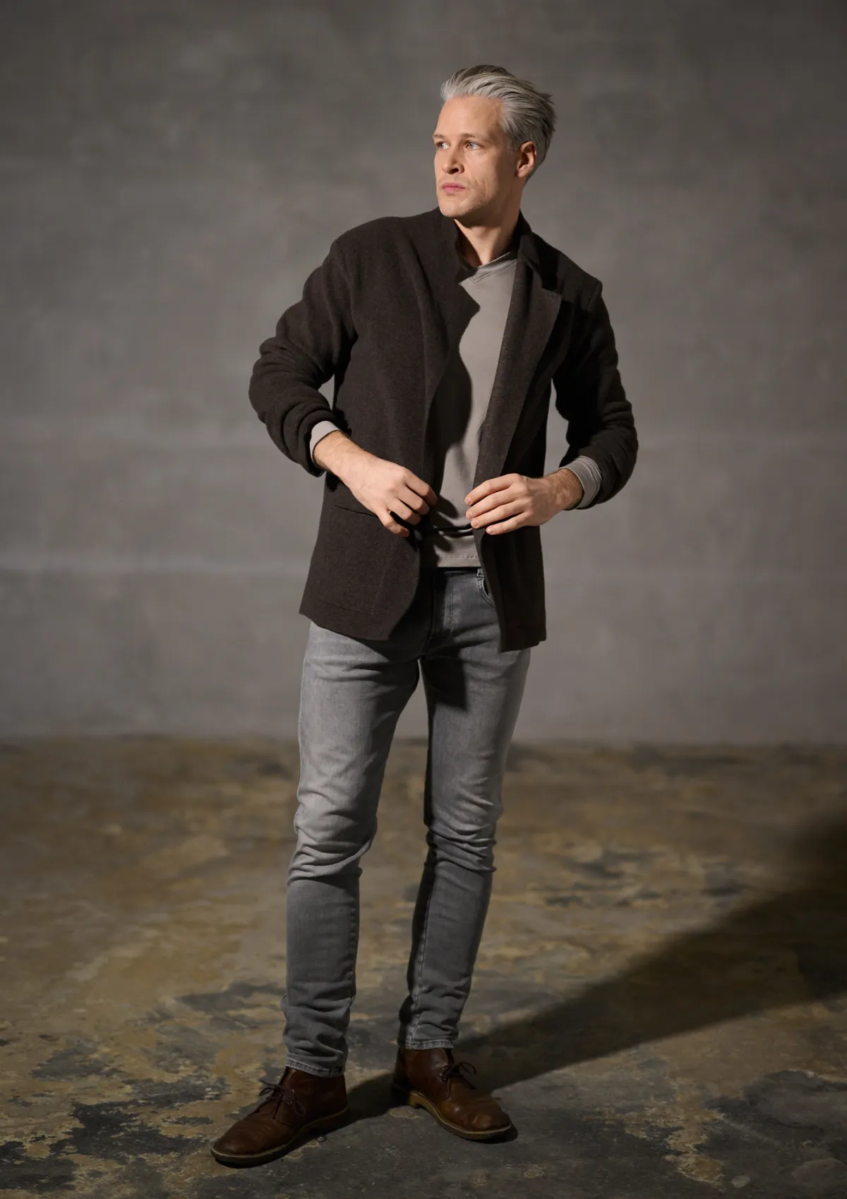 HSCPH CARDIGAN CARDIGAN - 1001C - CHOCOLATE Discount