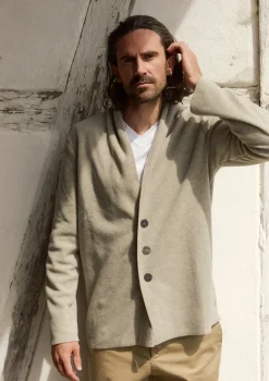 HSCPH CARDIGAN CARDIGAN - 1034C - SAND