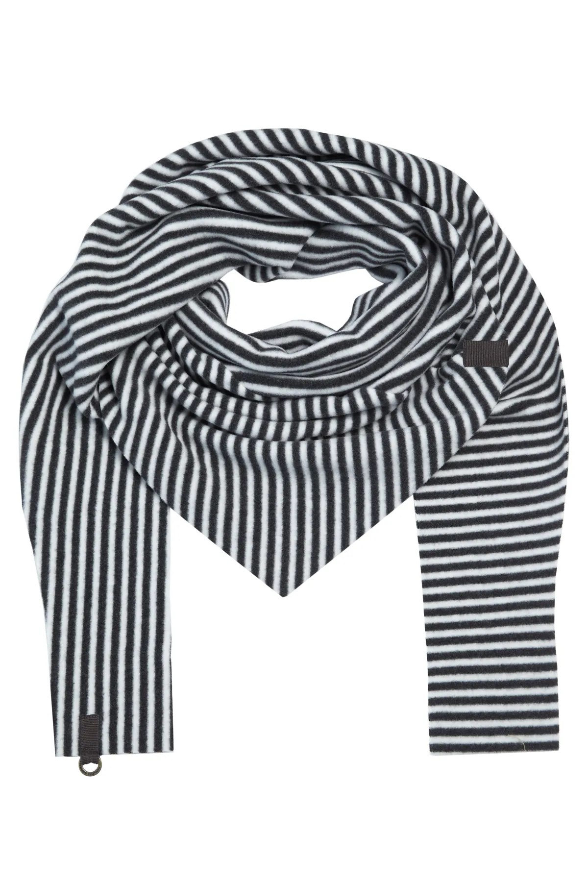 HSCPH DREIECKIGER SCHAL DREIECKIGER SCHAL - 4051 - STRIPES B&W New