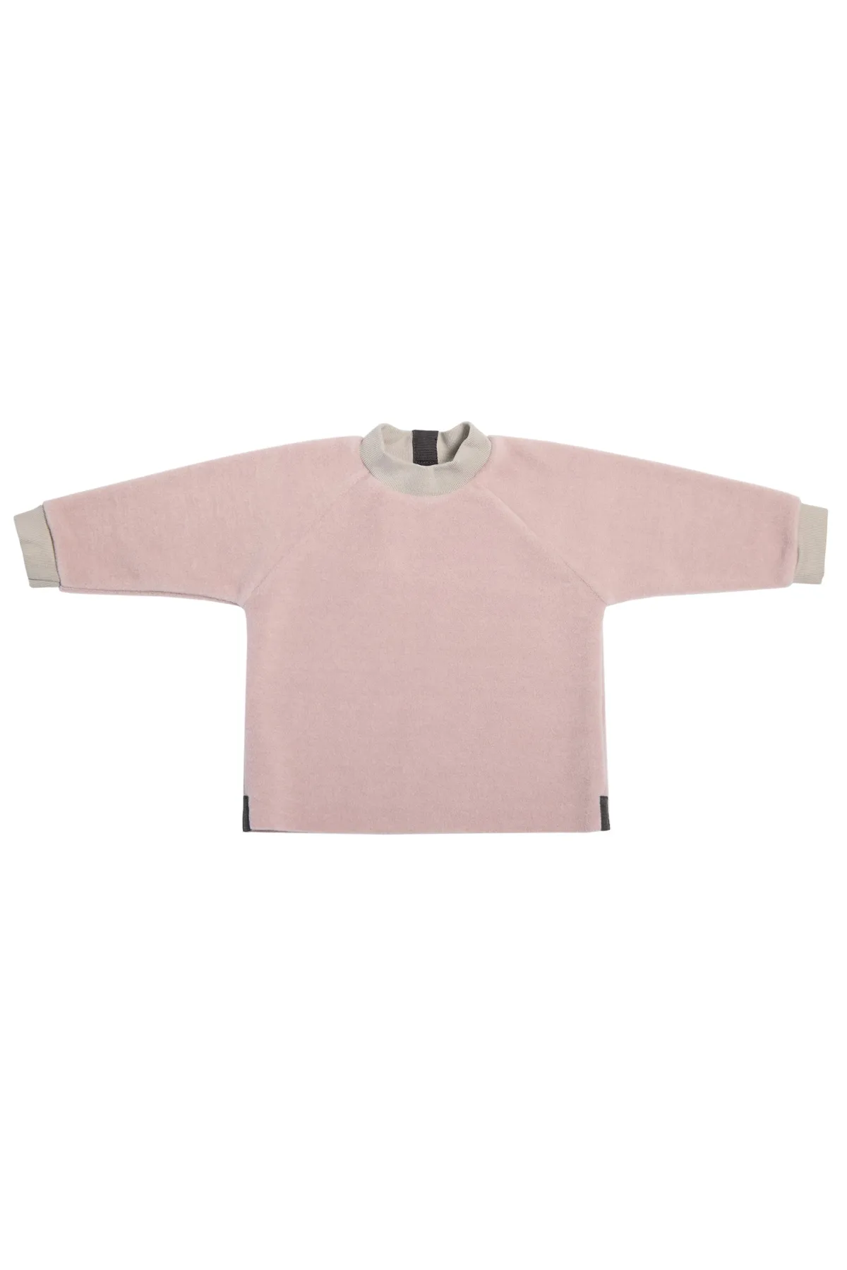 HSCPH FLEECE BLUSE RUNDEM HALS BABY FLEECE BLUSE RUNDEM HALS BABY - 107 - NUDE/sand Hot