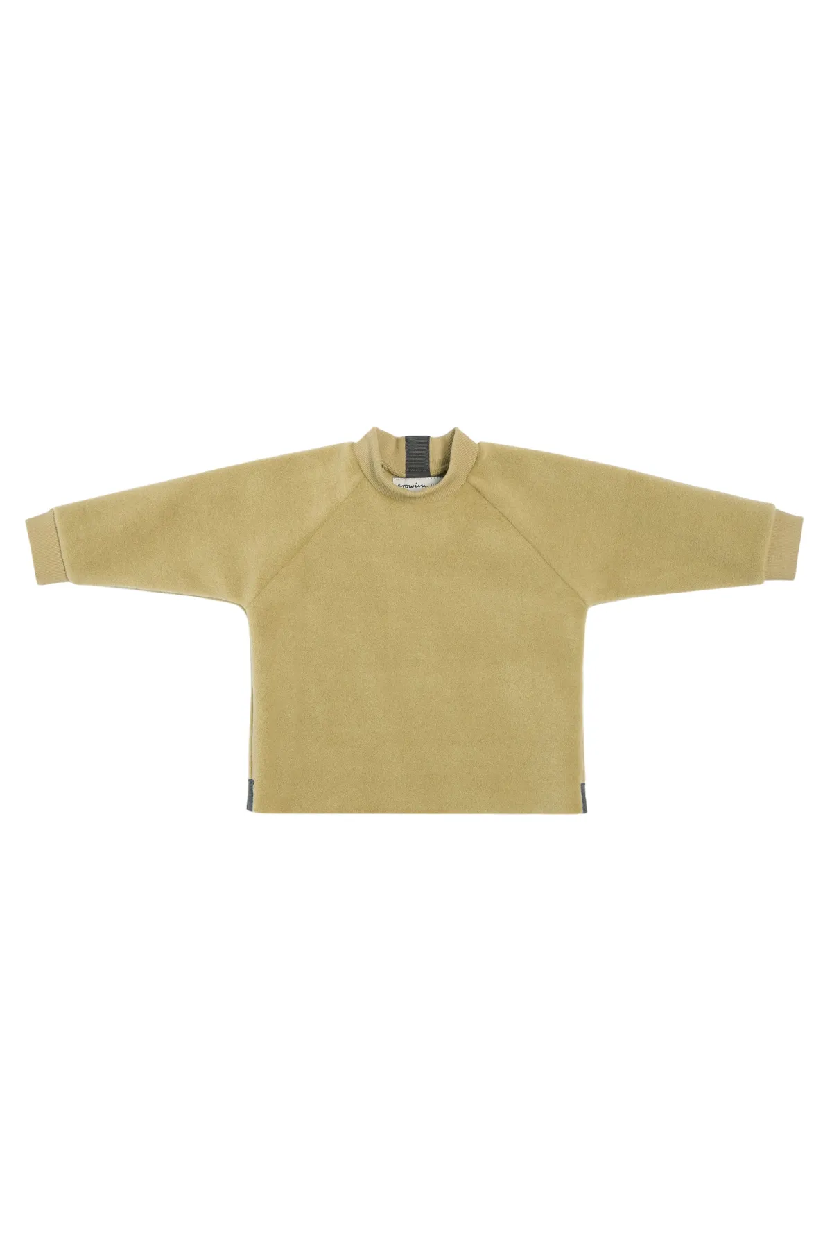 HSCPH FLEECE BLUSE RUNDEM HALS BABY FLEECE BLUSE RUNDEM HALS BABY - 107 - OLIVE Sale