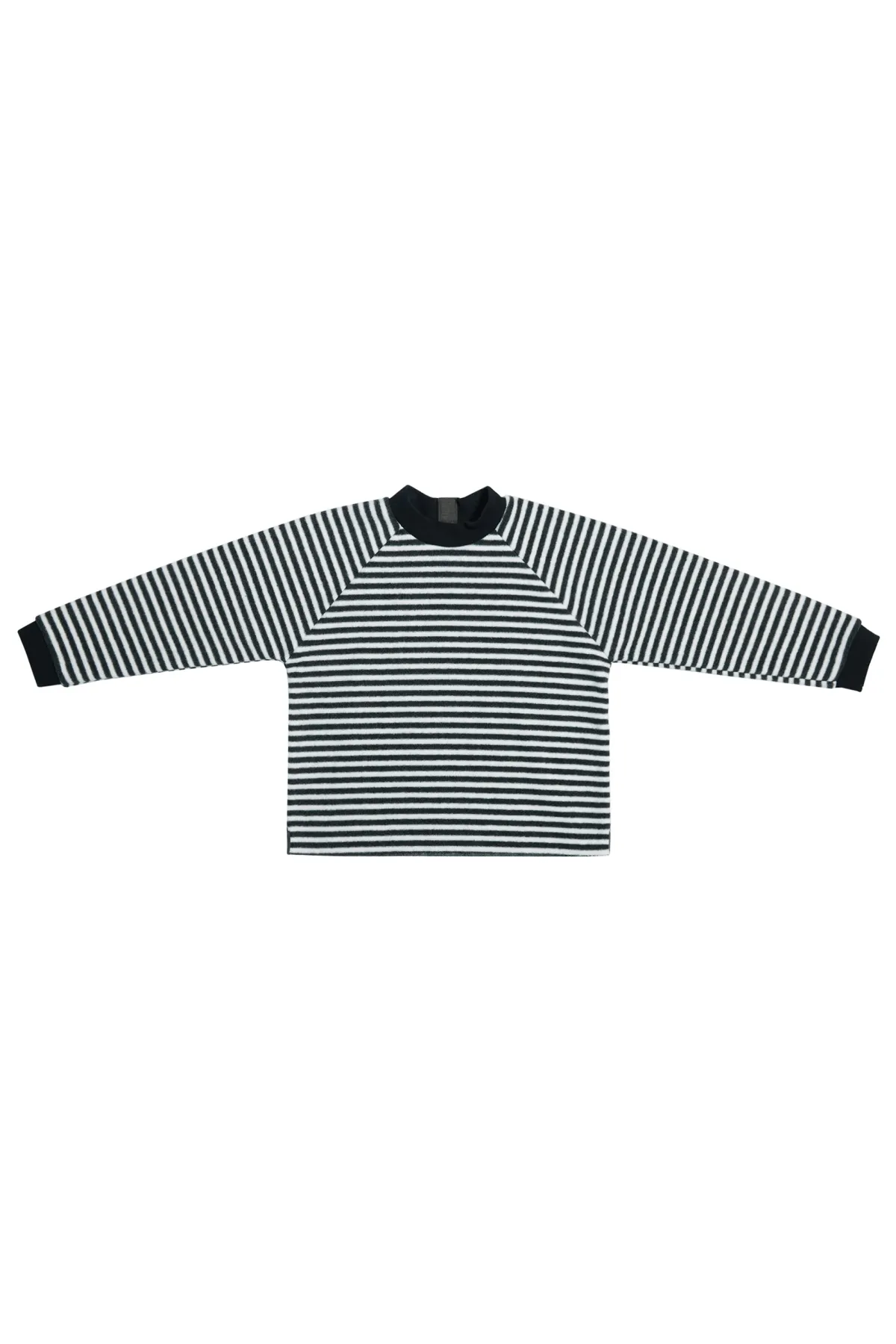 HSCPH FLEECE BLUSE RUNDEM HALS CHILD FLEECE BLUSE RUNDEM HALS CHILD - 107 - STRIPES B&W Sale
