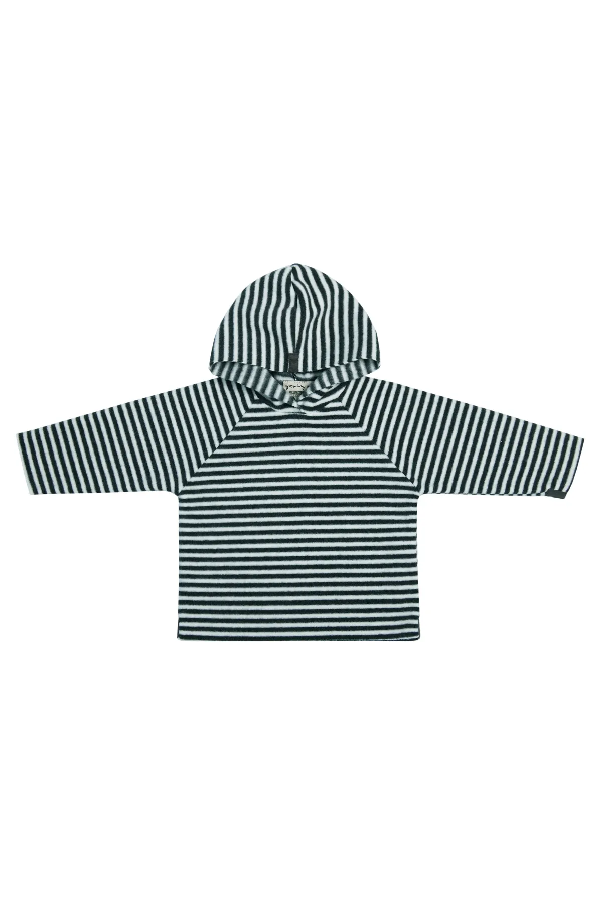 HSCPH FLEECE KAPUZENBLUSE TODDLER FLEECE KAPUZENBLUSE TODDLER - 108 - STRIPES B&W Online