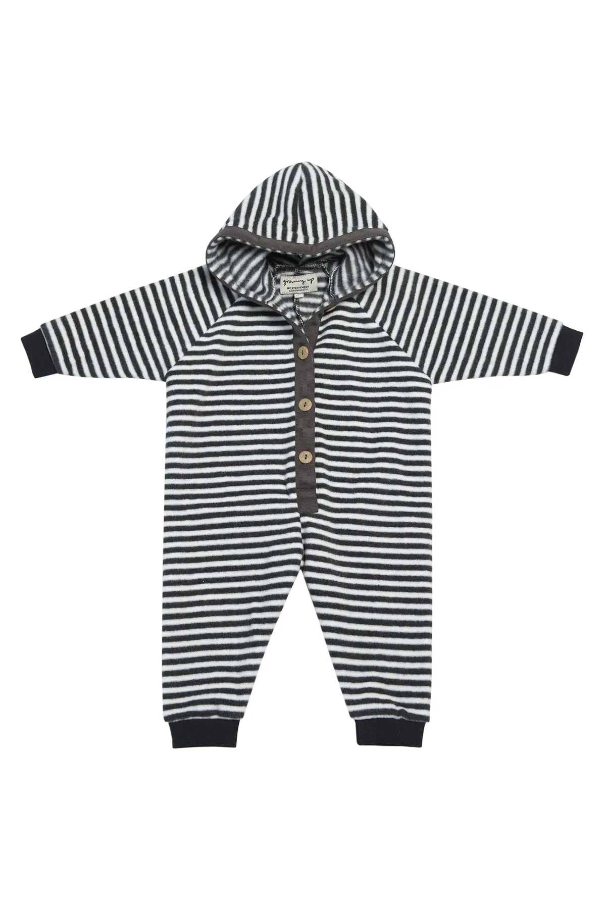 HSCPH JUMPSUIT BABY JUMPSUIT BABY - 402 - STRIPES B&W Hot