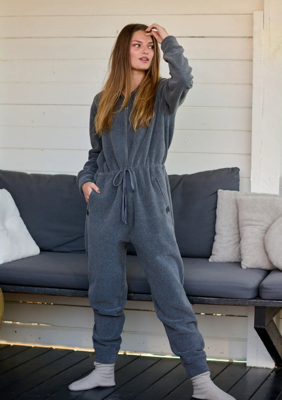HSCPH JUPUIT DAEN JUMPSUIT DAMEN - 3900 - GREY New