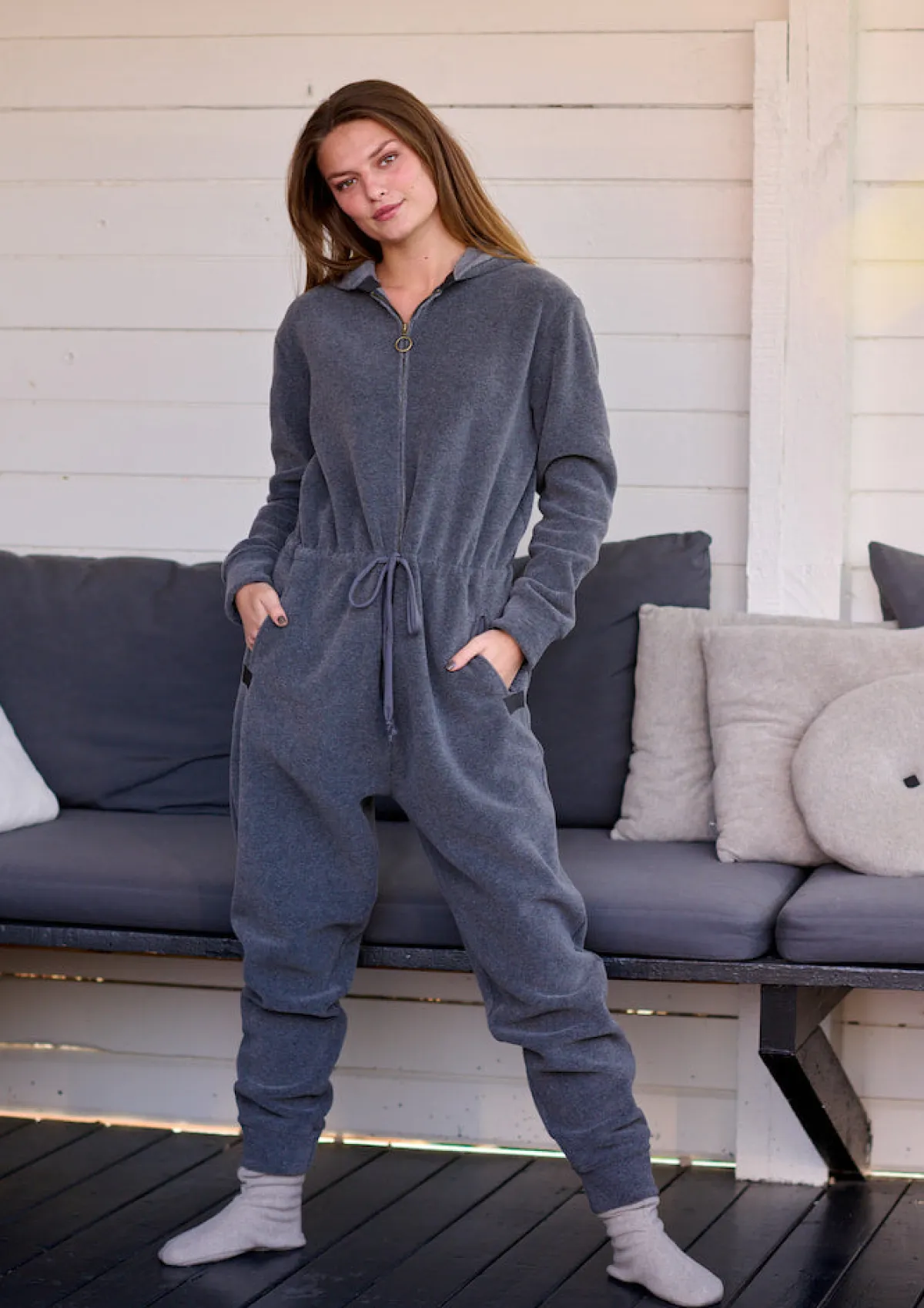 HSCPH JUPUIT DAEN JUMPSUIT DAMEN - 3900 - GREY New