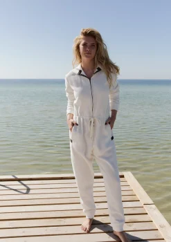 HSCPH JUPUIT DAEN JUMPSUIT DAMEN - 3900 - OFF WHITE Discount