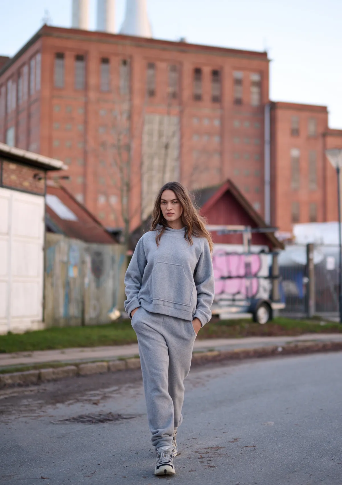 HSCPH KAPUZENPUI KAPUZENPULLI - 1383 - LIGHT GREY New