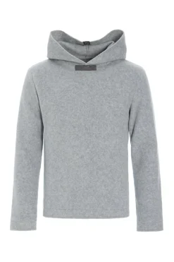 HSCPH KAPUZENPUOVER KAPUZENPULLOVER - 1059C - LIGHT GREY New