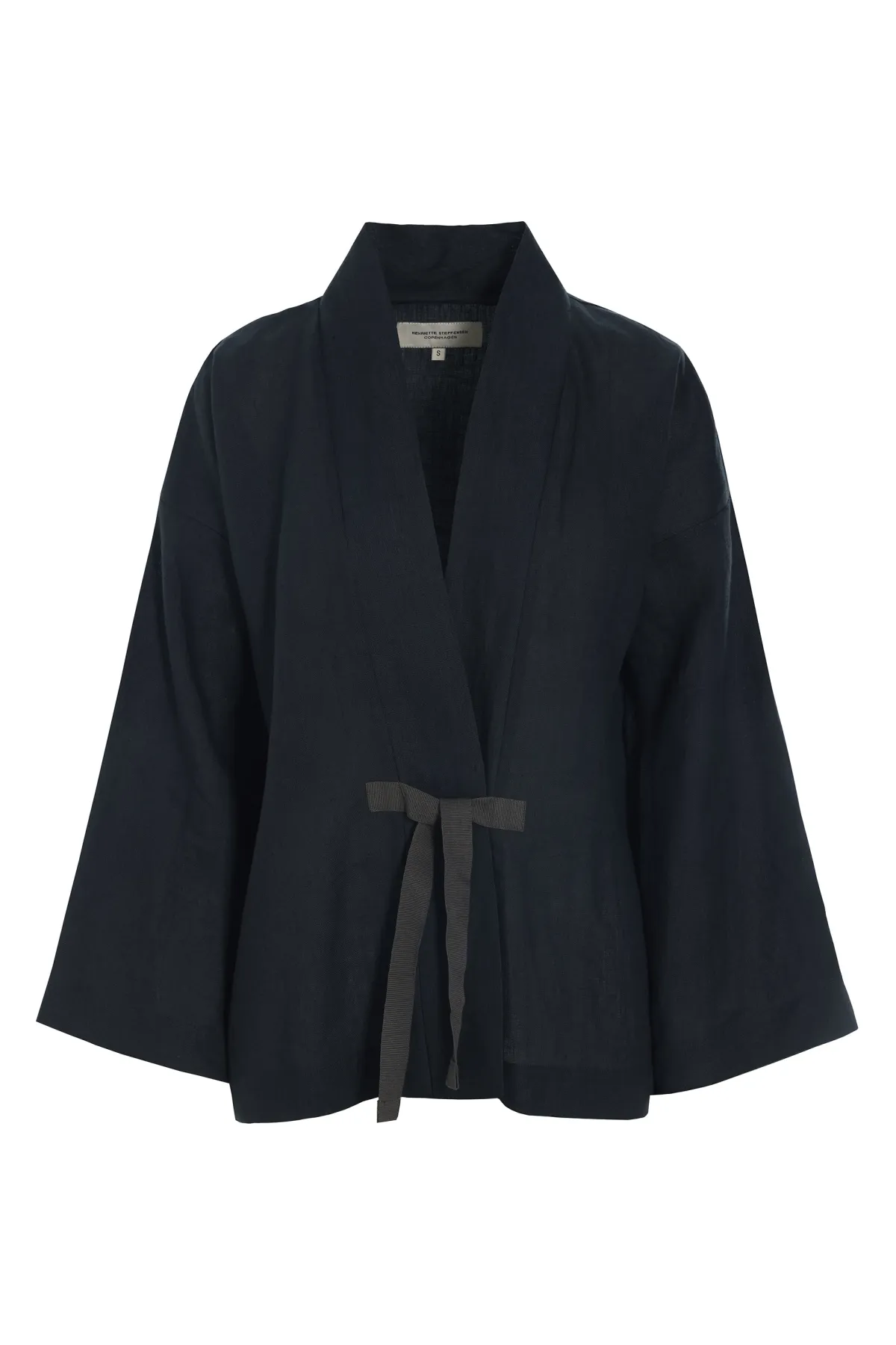 HSCPH KIONO JACKE KIMONO JACKE - 87000 - BLACK New