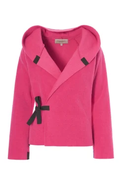 HSCPH KAICHE FEECE WICKE CARDIGAN KLASSISCHE FLEECE WICKEL CARDIGAN - 1009 - SUNSET PINK Clearance