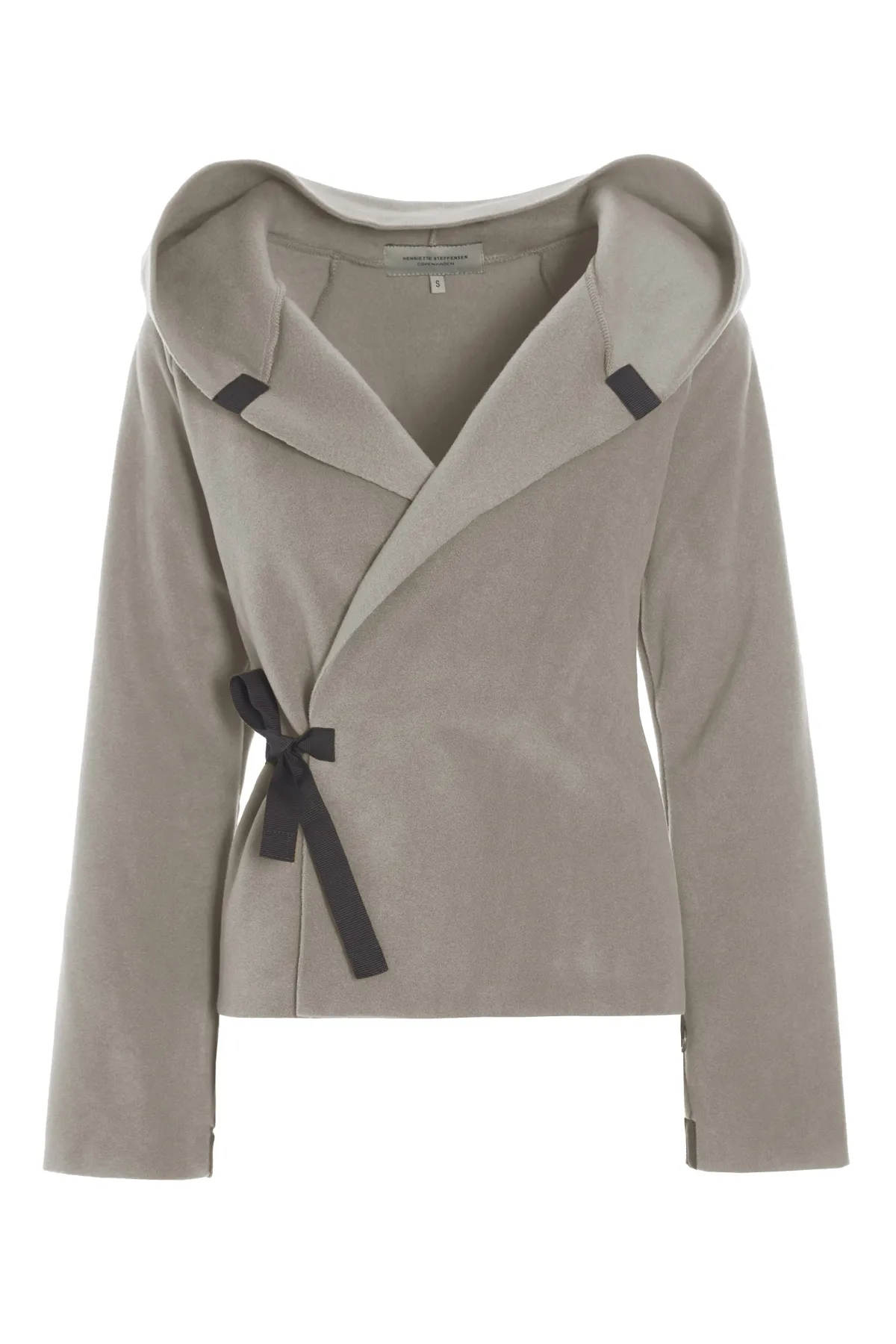 HSCPH KAICHE FEECE WICKE CARDIGAN KLASSISCHE FLEECE WICKEL CARDIGAN - 1009 - ELEPHANT Discount