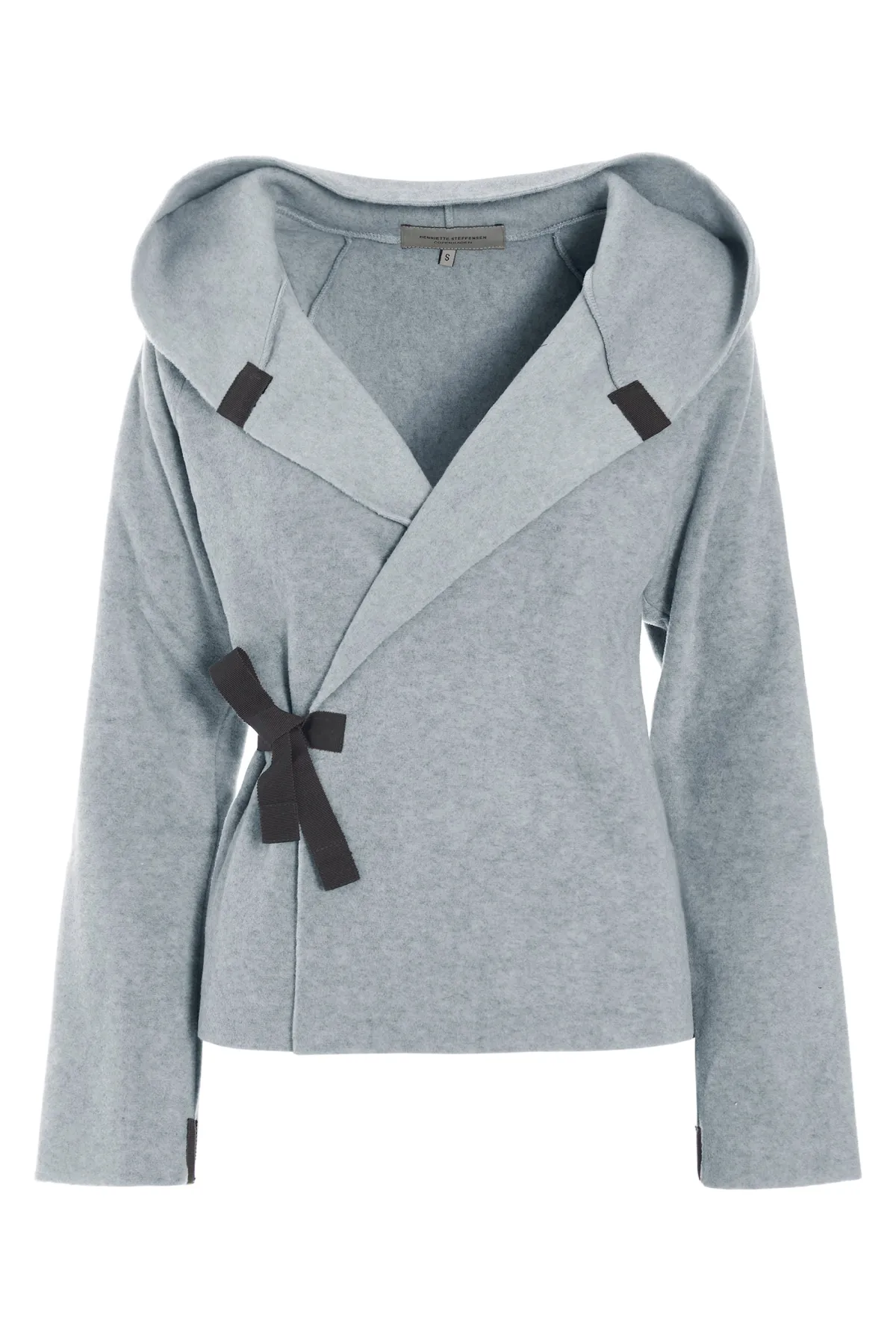 HSCPH KAICHE FEECE WICKE CARDIGAN KLASSISCHE FLEECE WICKEL CARDIGAN - 1009 - LIGHT GREY Discount
