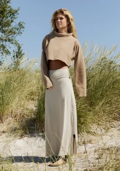 HSCPH KURZER PUOVER KURZER PULLOVER - 1372 - CAMEL Clearance