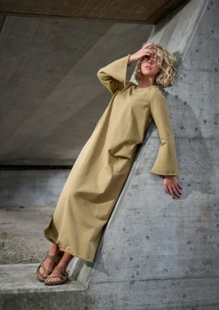 HSCPH ANGAR KEID LANGARM KLEID - 73009 - OLIVE Sale