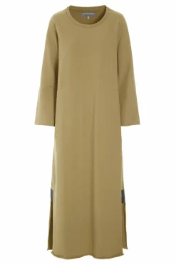 HSCPH ANGAR KEID LANGARM KLEID - 73009 - OLIVE Sale