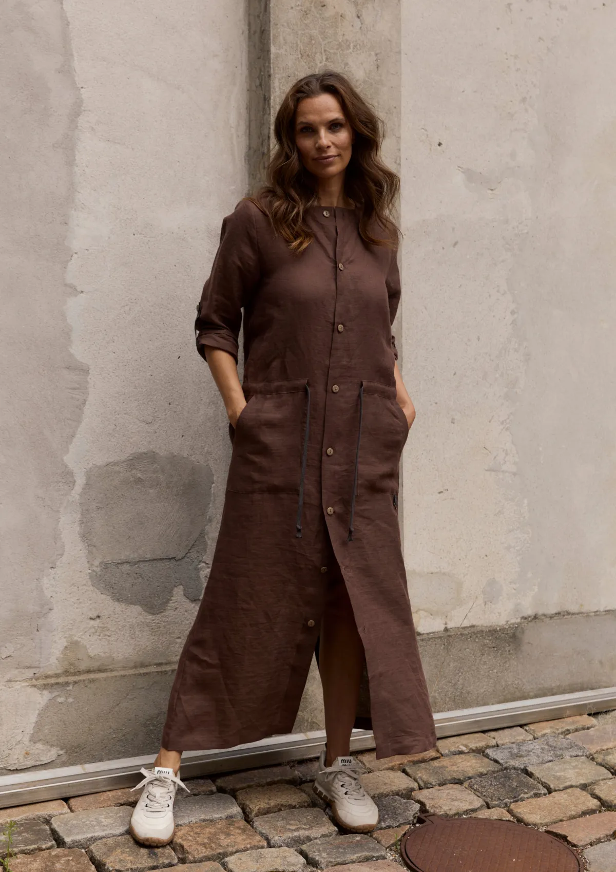HSCPH ANGE JACKE LANGE JACKE - 87001 - CHOCOLATE Best