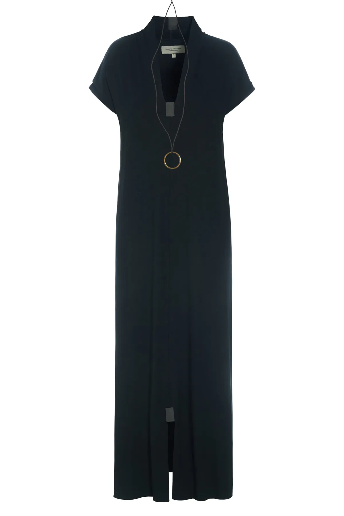 HSCPH ANGE KEID V-AUCHNITT LANGE KLEID V-AUSSCHNITT - 98067 - BLACK Outlet
