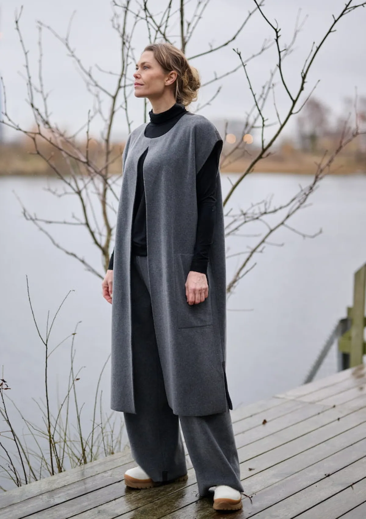 HSCPH ANGE WETE LANGE WESTE - 7169 - GREY Sale