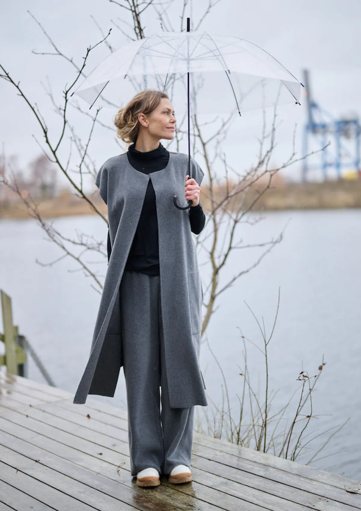 HSCPH ANGE WETE LANGE WESTE - 7169 - GREY Sale