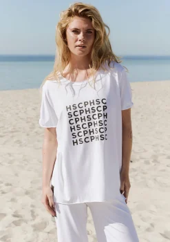 HSCPH LONG TEE LOGO LONG TEE LOGO - 96092LOGO - WHITE Online