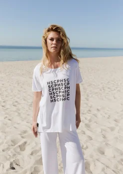HSCPH LONG TEE LOGO LONG TEE LOGO - 96092LOGO - WHITE Online