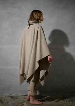 HSCPH LOUNGE PONCHO DAMEN LOUNGE PONCHO DAMEN - 4081 - SAND Outlet