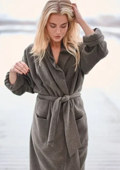 HSCPH MORGENMANTEL DAMEN MINI MORGENMANTEL DAMEN MINI - 7128 MINI - BARK Sale