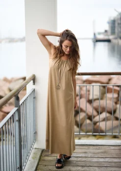 HSCPH NO WASTE TRÄGERKLEID LANG NO WASTE TRÄGERKLEID LANG - 98062NW - CAMEL Outlet