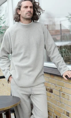 HSCPH ONE SIZE SWEATER MÂNNER ONE SIZE SWEATER MÂNNER - 1060C - SAND Outlet
