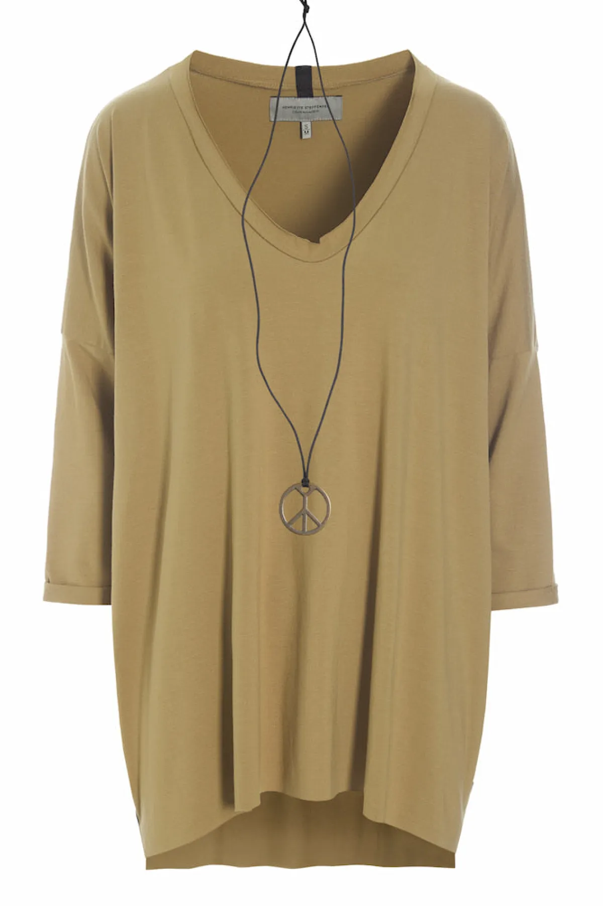 HSCPH OVERSIZED BLUSE V-AUSSCHNITT OVERSIZED BLUSE V-AUSSCHNITT - 96078 - OLIVE Online