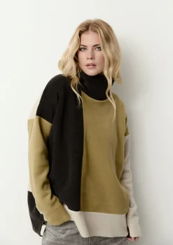 HSCPH PULLOVER PATCH PULLOVER PATCH - 1380 - OLIVE/SB/KIT Hot