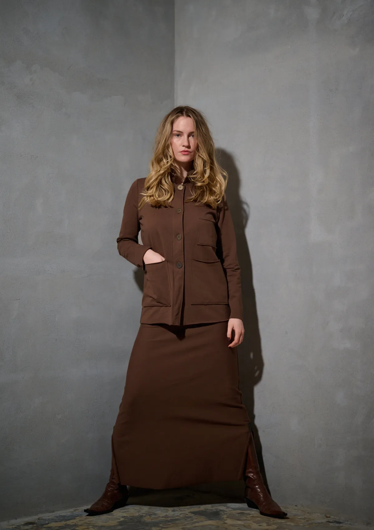 HSCPH AFARI JACKE SAFARI JACKE - 77004 - CHOCOLATE New