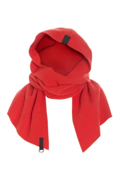 HSCPH SCARF MIT MÜTZE SCARF MIT MÜTZE - 4127 - TOMATO Online