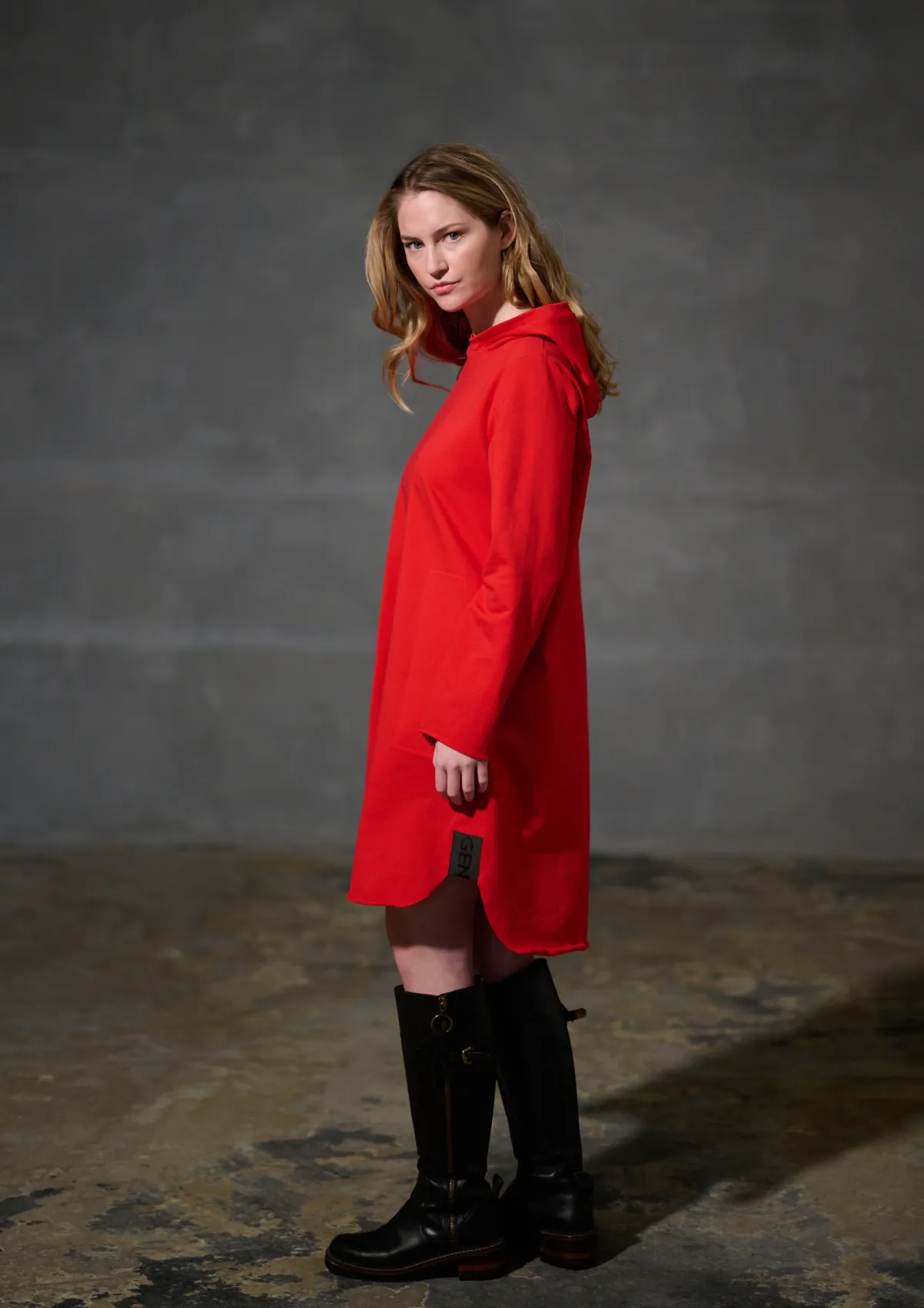 HSCPH WEAT KEID SWEAT KLEID - 73011 - TOMATO Discount