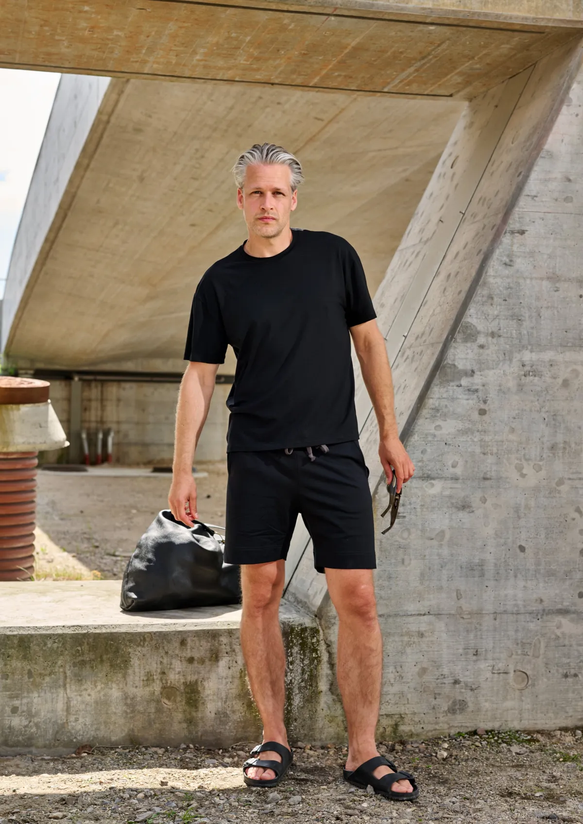 HSCPH WEATHORT SWEATSHORTS - 1029C - BLACK Hot
