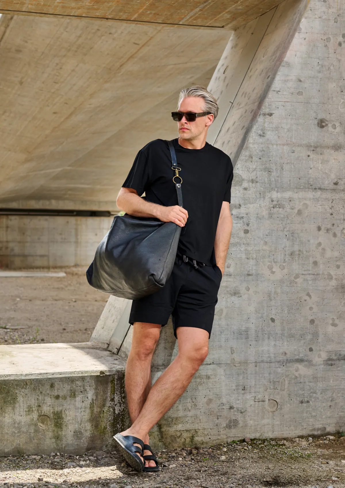 HSCPH WEATHORT SWEATSHORTS - 1029C - BLACK Hot