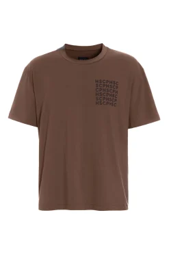 HSCPH TEE OOE FIT TEE LOOSE FIT - 1042C PRINT - CHOCOLATE Hot