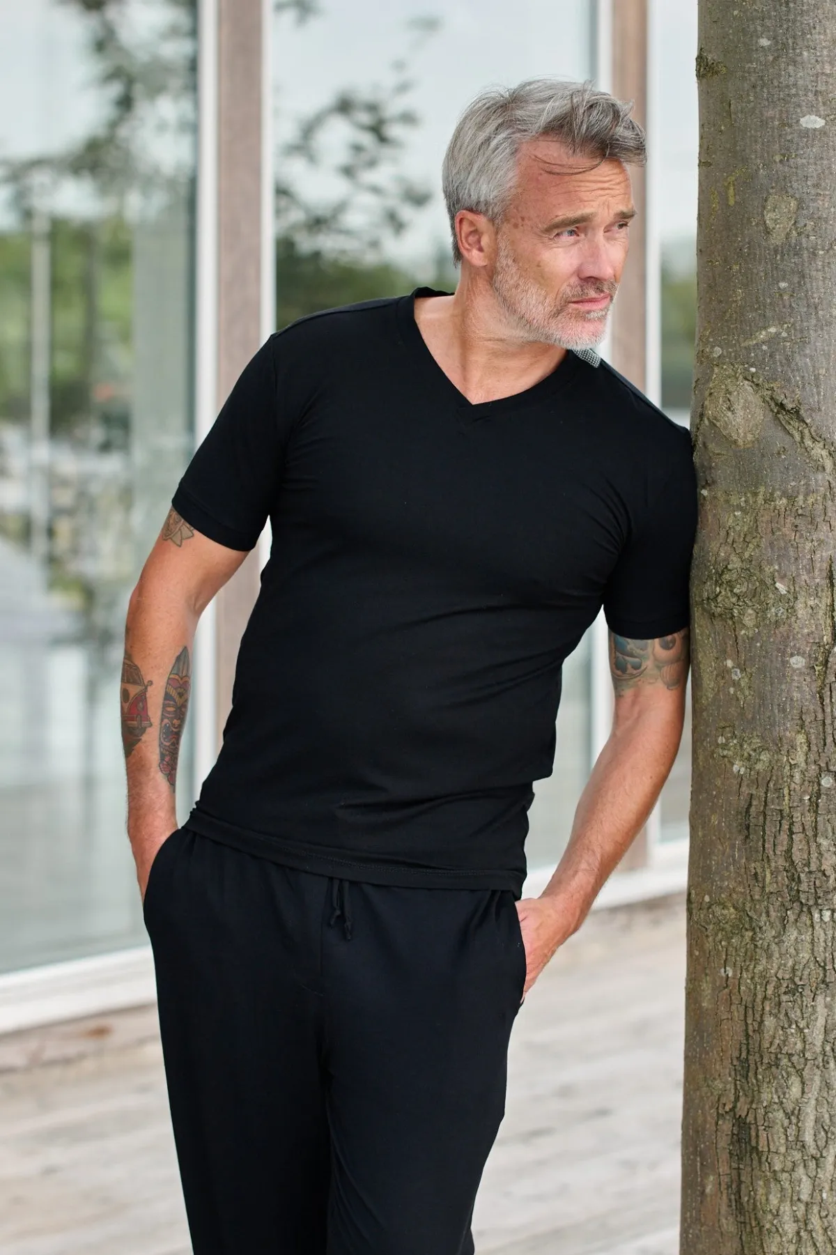 HSCPH T-HIRT T-SHIRT - 1020C - BLACK Outlet